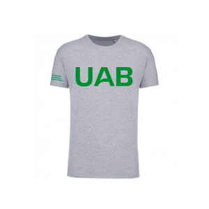 UAB unisex grey t-shirt